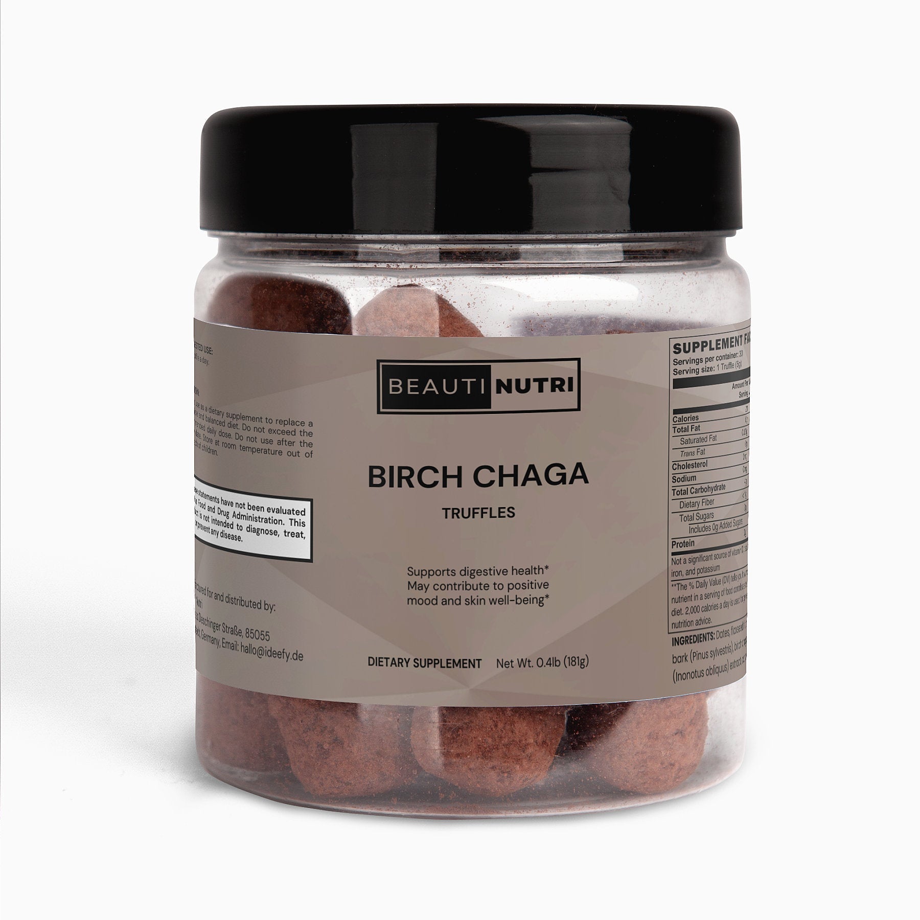 Birch Chaga Truffles - Primal Health & Beauty