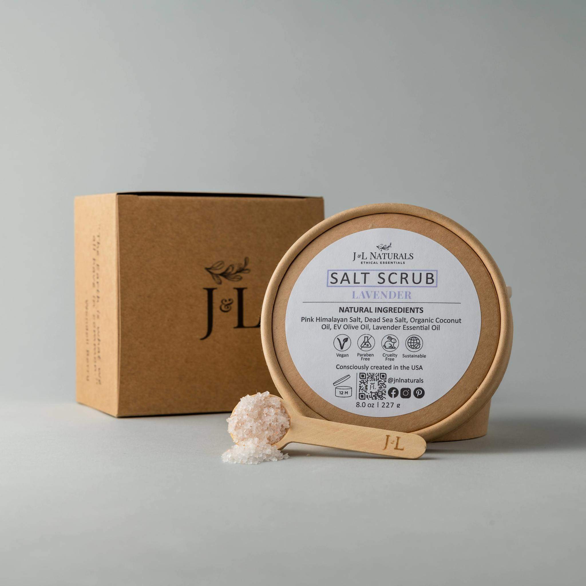 Salt Scrub (Multiple Sizes) - Primal Health & Beauty