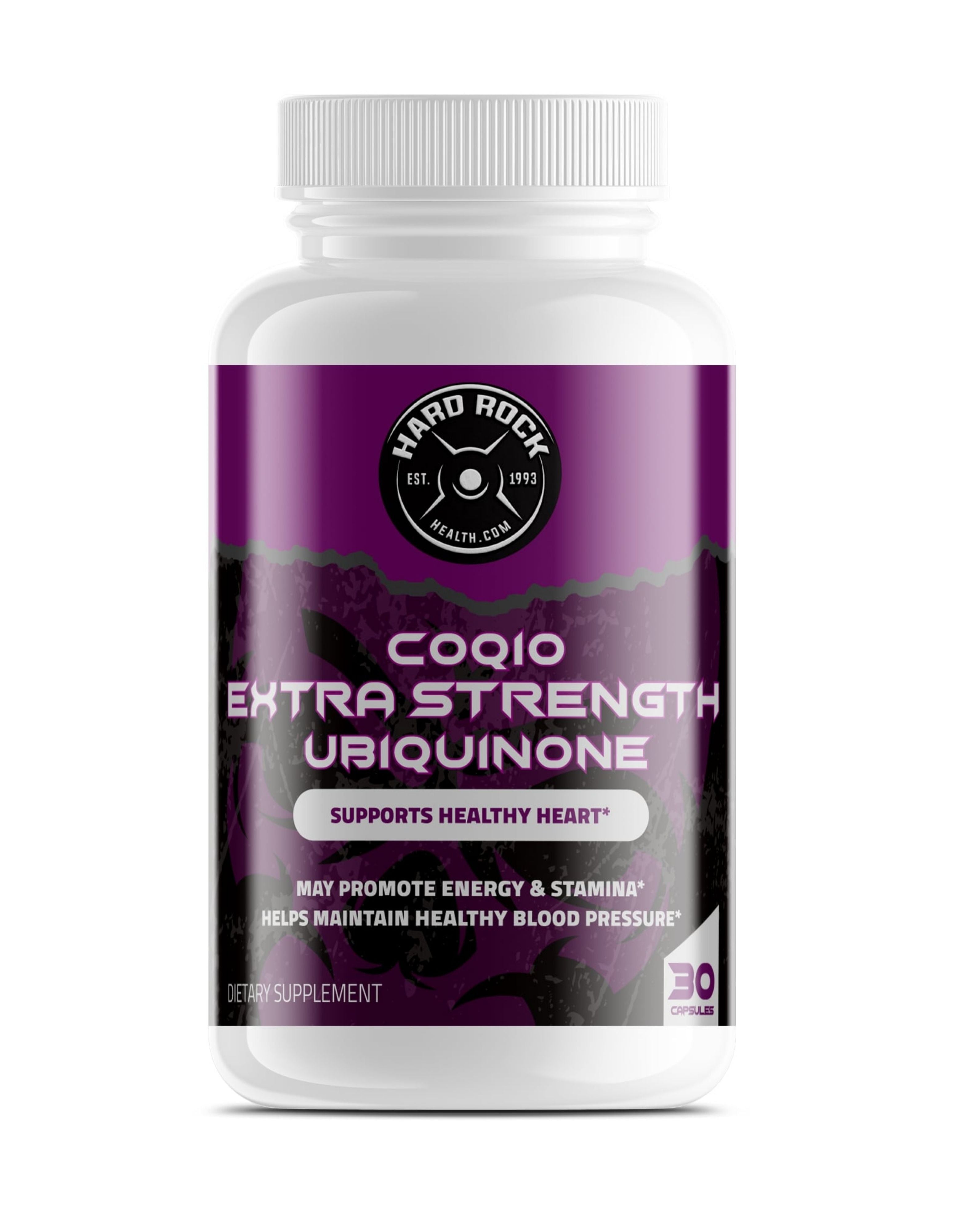 CoQ10 Ubiquinone- Extra Strength 30 Capsules - Primal Health & Beauty