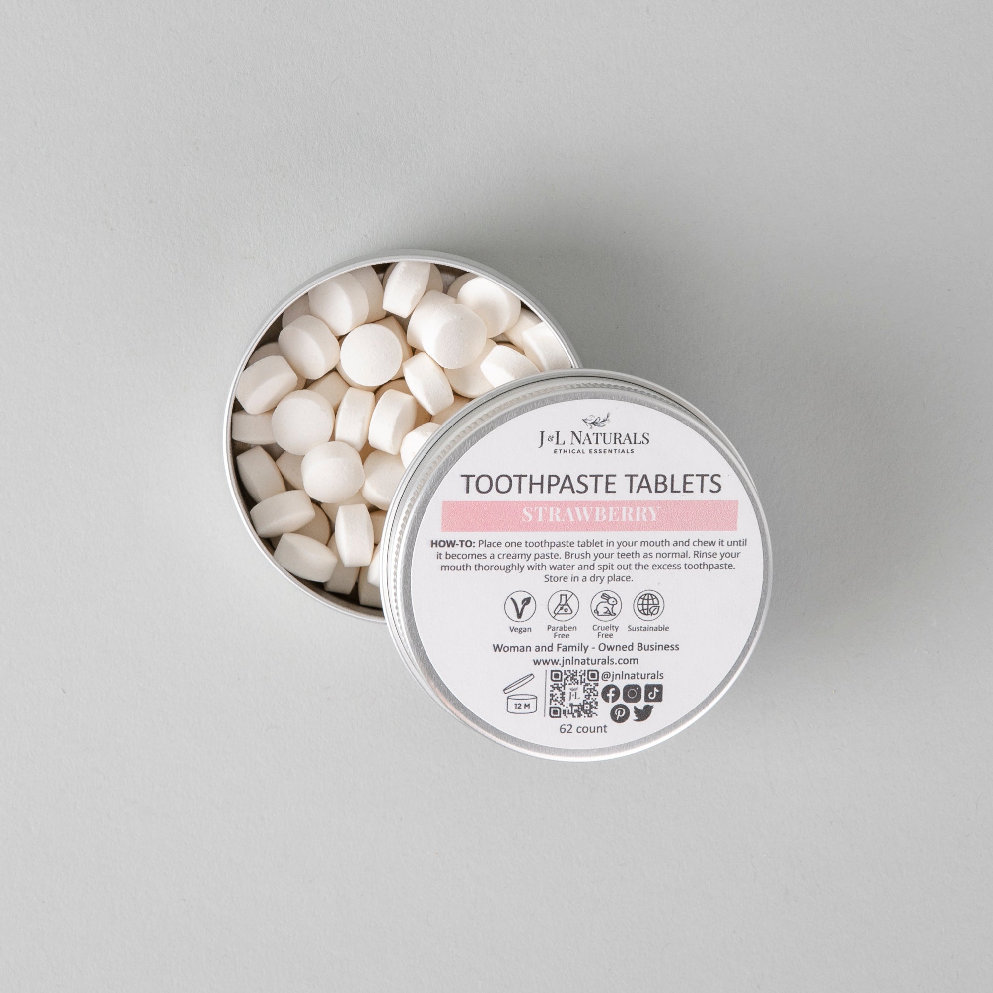 Toothpaste Tablets - Primal Health & Beauty