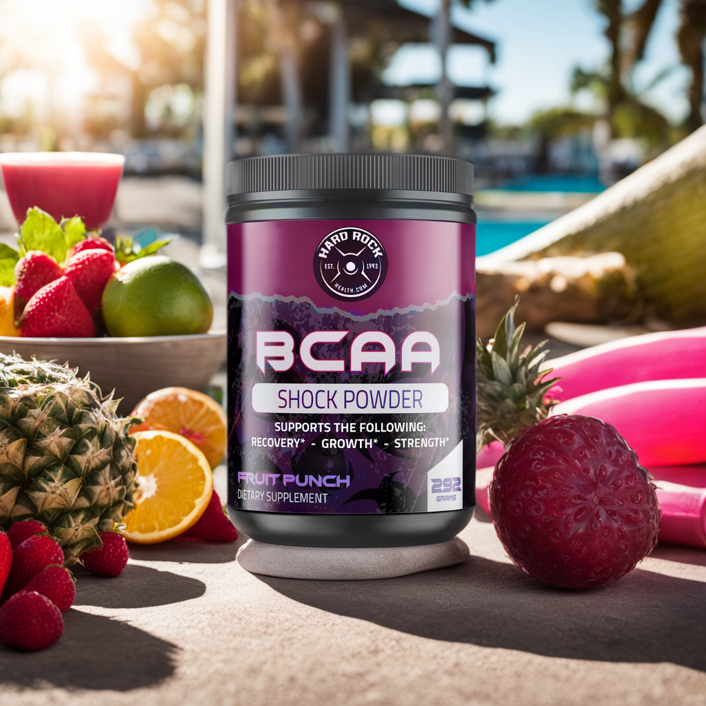 BCAA Shock Powder (Fruit Punch) - Primal Health & Beauty