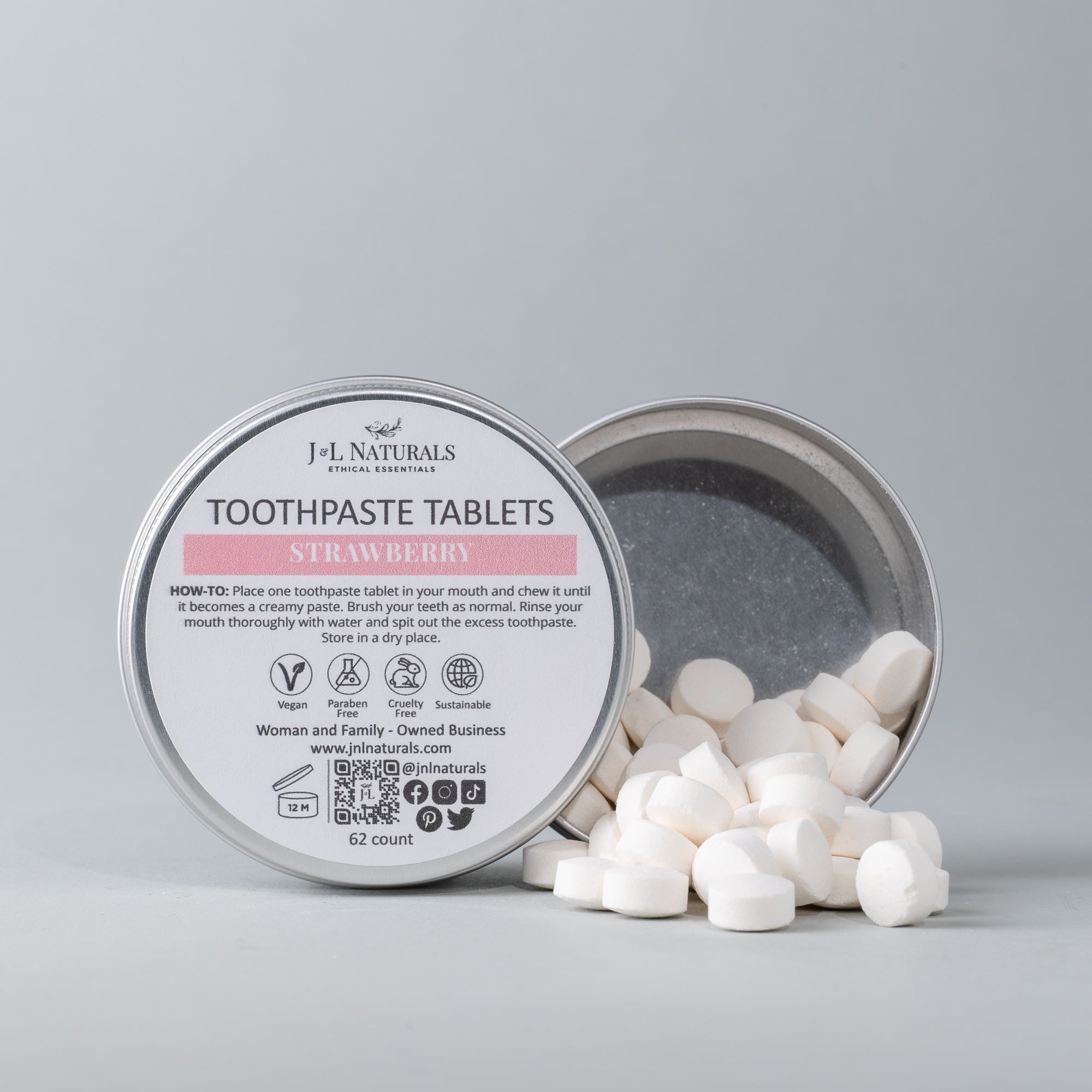 Toothpaste Tablets - Primal Health & Beauty