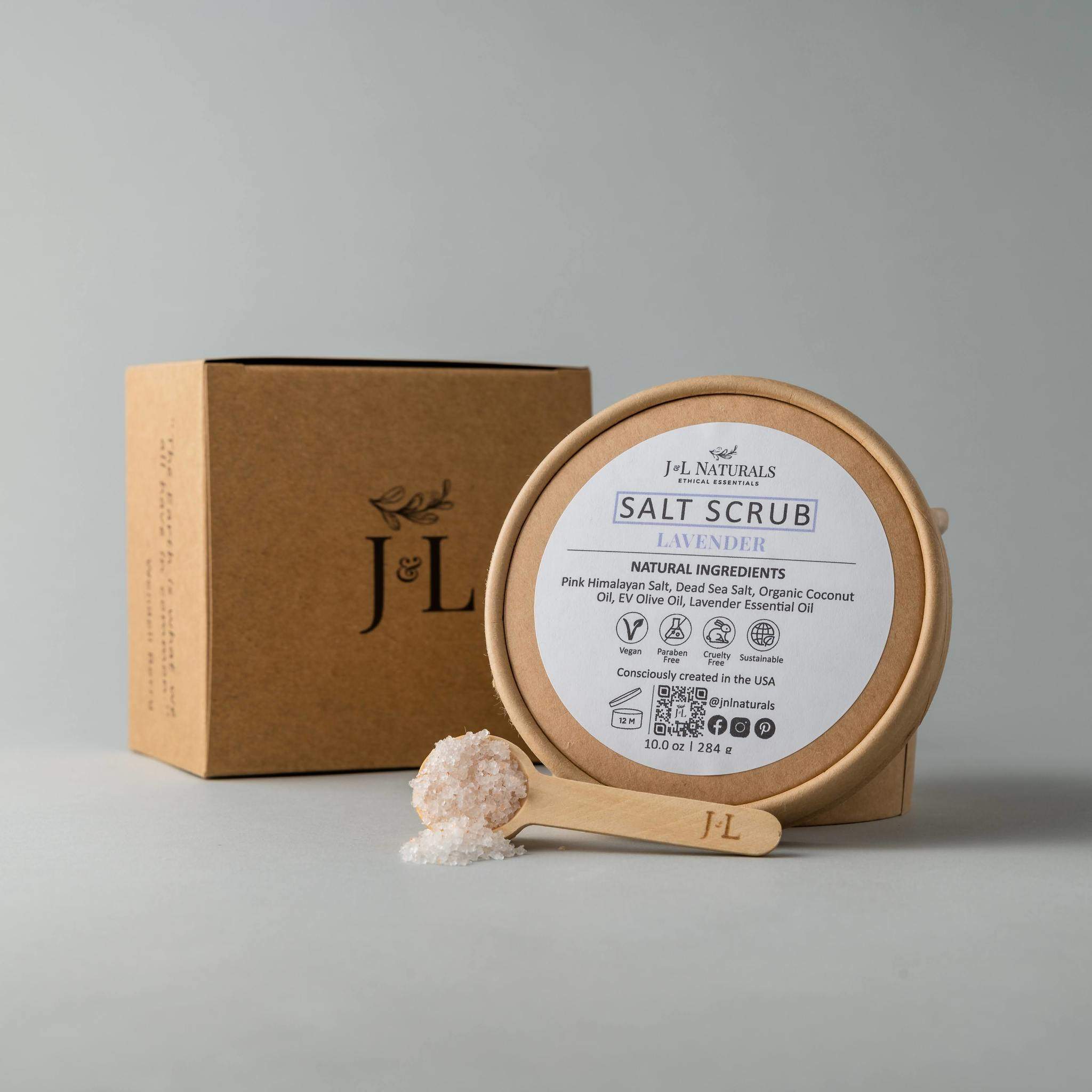 Salt Scrub (Multiple Sizes) - Primal Health & Beauty