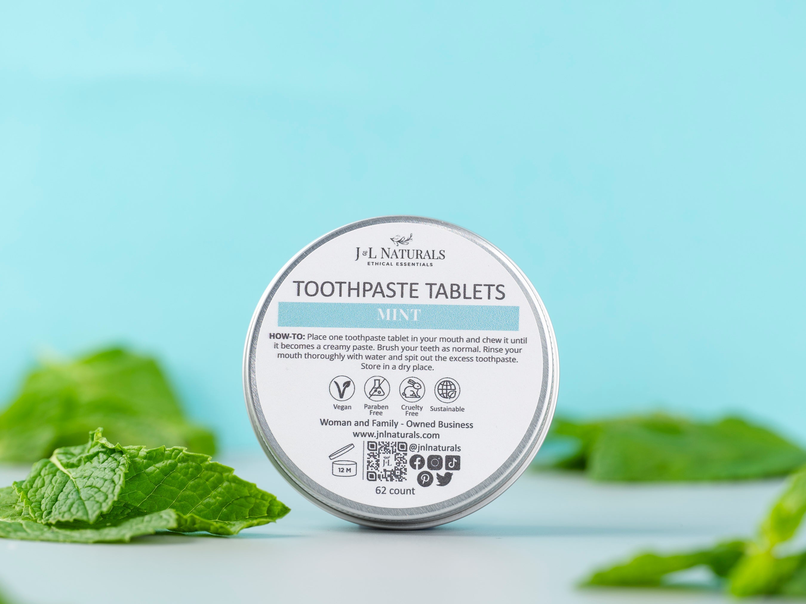 Toothpaste Tablets - Primal Health & Beauty