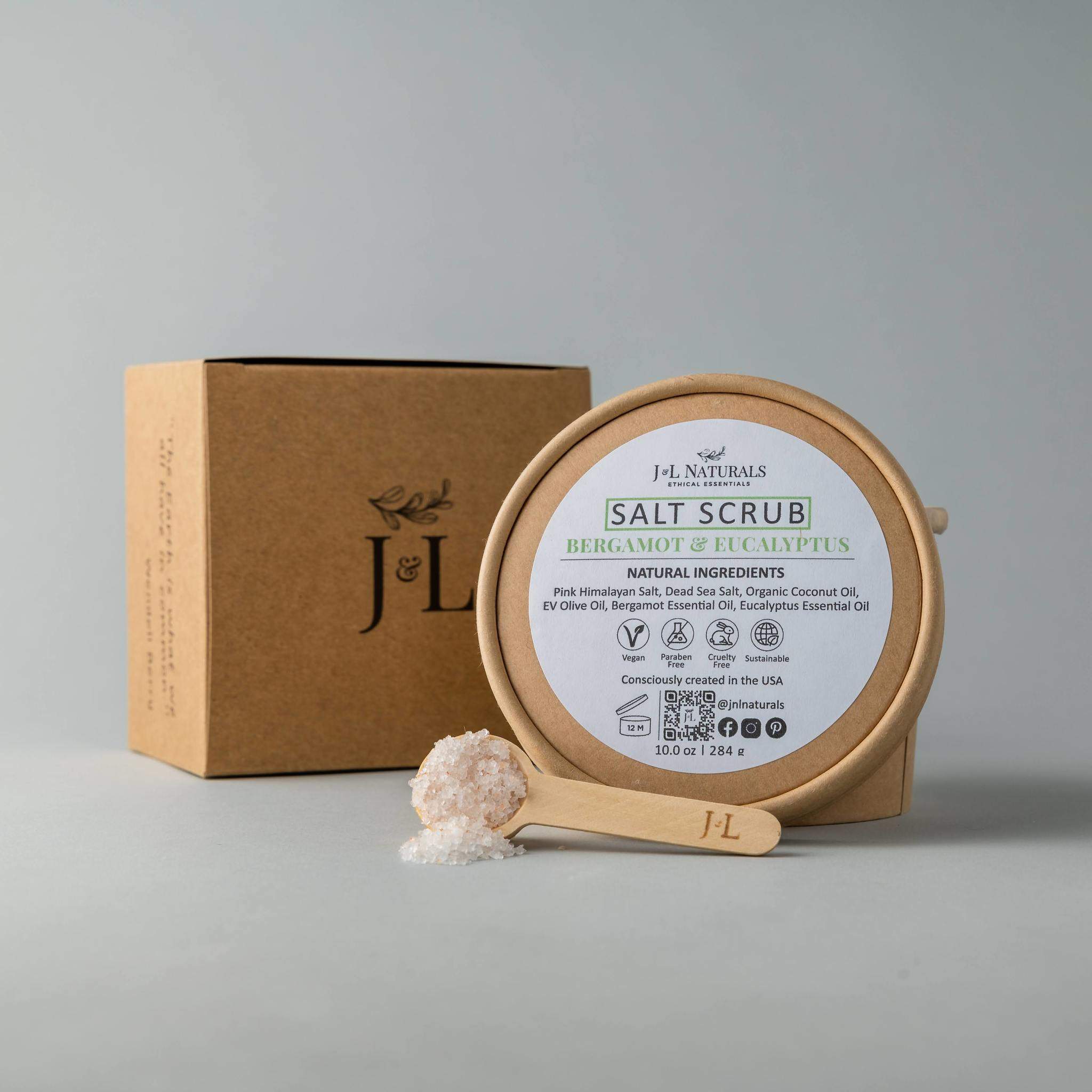 Salt Scrub (Multiple Sizes) - Primal Health & Beauty