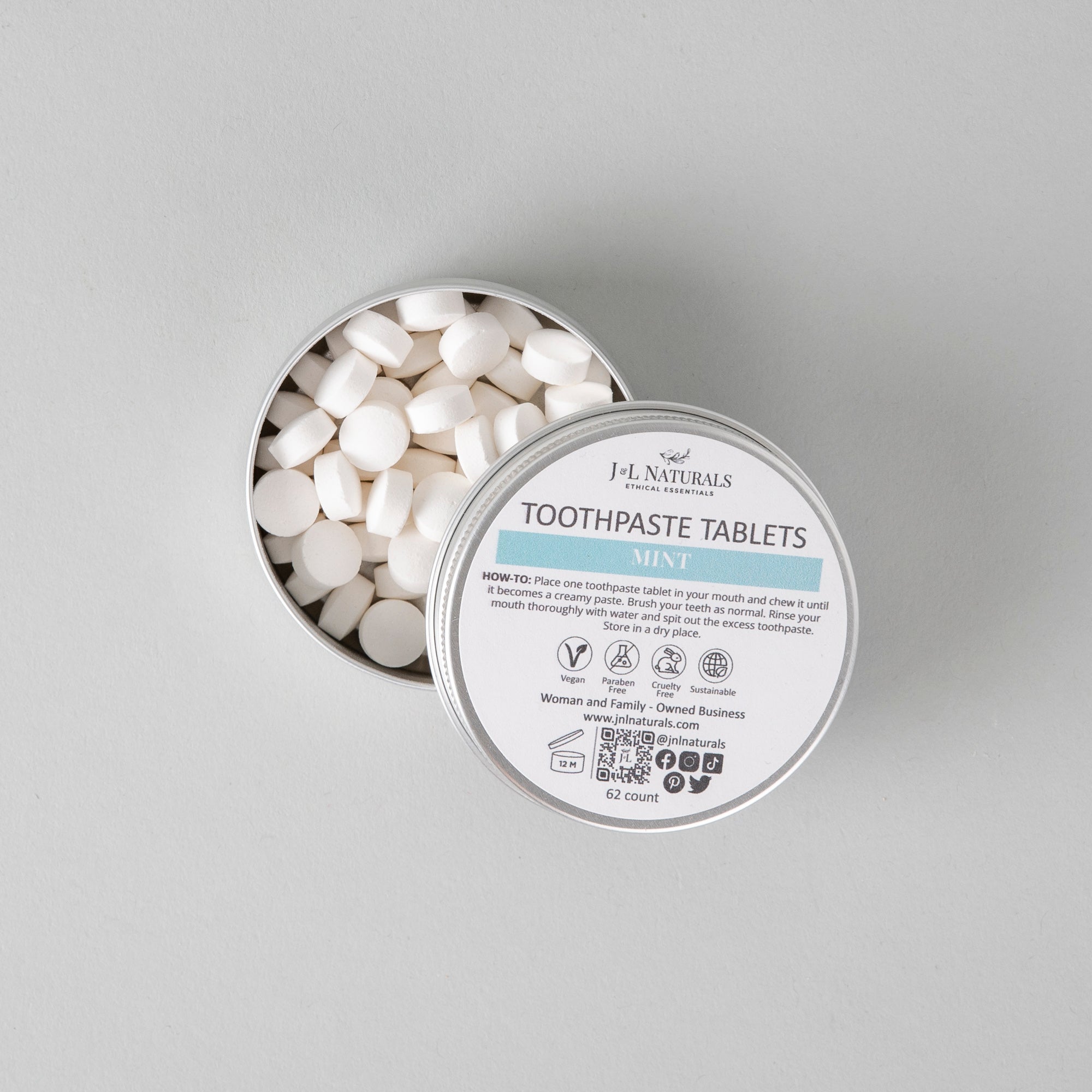 Toothpaste Tablets - Primal Health & Beauty